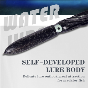Leurre souple en PVC pour calamar, appât nageur pour poisson-chat, marlin, leurre artificiel de surface, leurre souple tubulaire pour pêche au bar en eau douce et salée - Product Image 6