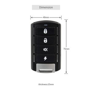 Easyguard Motorcycle Alarm System Remote Start Stop Shock Sensor with GPS <b>tracker</b> - Product Image 3