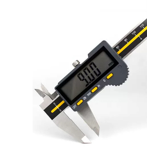 ASIMETO 306-12-6, calibre numérique en acier inoxydable, plage de mesure 0-300 mm, précision, grand écran LCD sans molette de réglage - Product Image 1