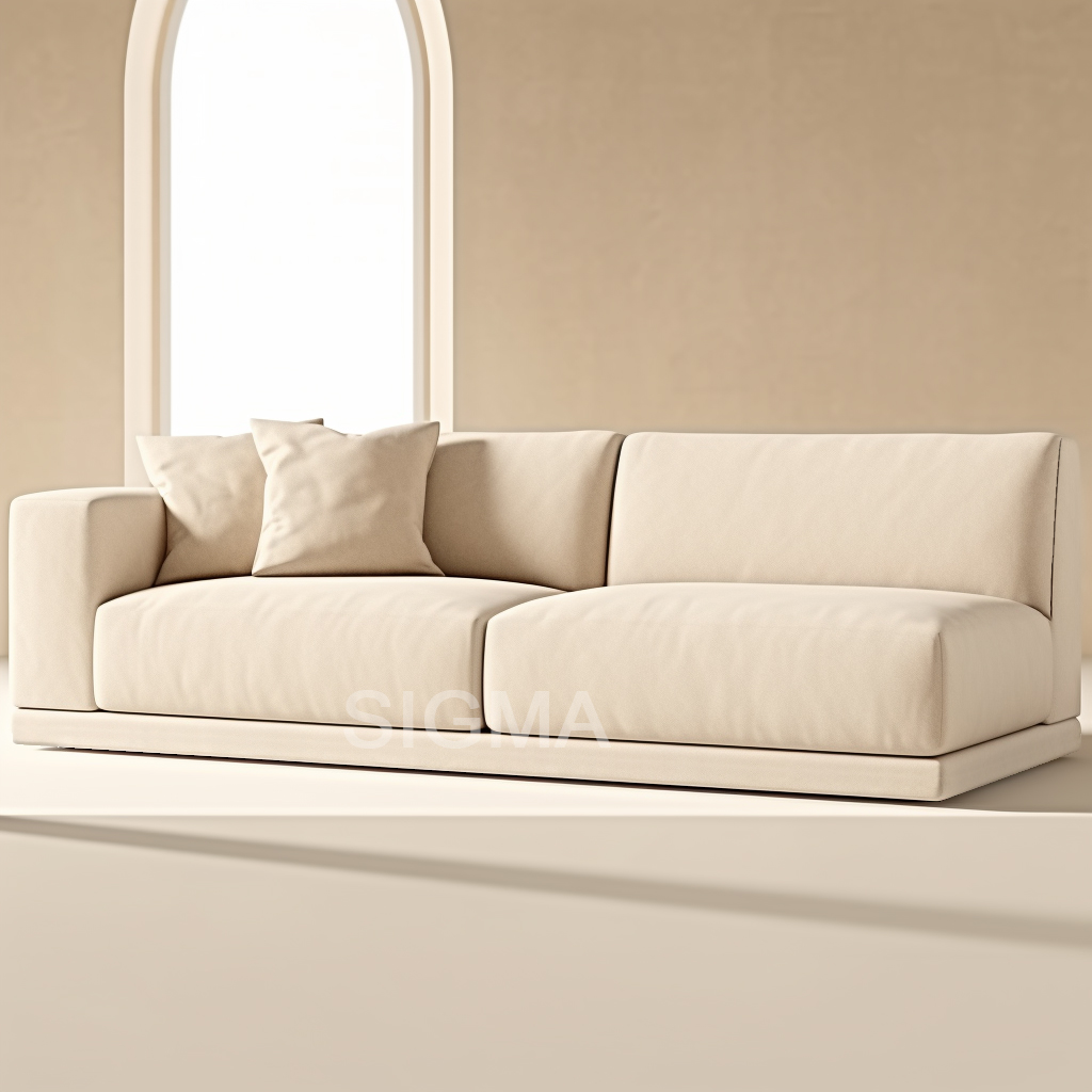 European style Luxury sofa home furniture indoor living room sofa wood frame two seat sofa with cushion