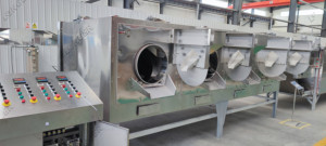 50-300 kg/giờ thương mại trống quay Máy rang xay Hạt máy rang khí đậu phộng nhỏ Máy rang - Product Image 6