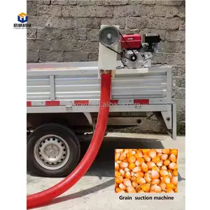 CW Soybean Cereal Rice Corn Grain Powder Suction Machine Air Sucking Machine Flexible Screw Auger Conveyor