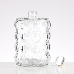 Botella de cristal europea de 500mL para whisky XO, vino tinto, brandy, Tequila, Ron y Ginebra, diseño plano sellado con corcho - Product Image 5