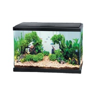 Aquarium en verre Resun, nouveau design, avec éclairage LED, filtre et accessoires.