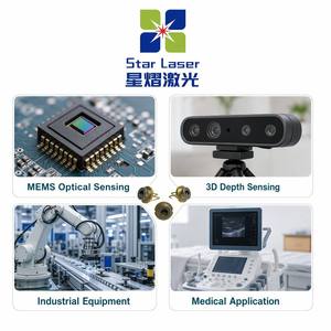 เลเซอร์ไดโอด IR TO5.6mm 500mW 830nm U-LD-83E061AP Optronics ของแท้สำหรับอุตสาหกรรมการตรวจจับปั๊มแสงเซ็นเซอร์ LIDAR - Product Image 3
