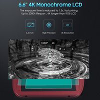 ELEGOO LCD Monokrom Ultra 4K 6,6 Inci untuk Printer Resin 3D Mars 3 dengan Resolusi HD 4098 X 2560