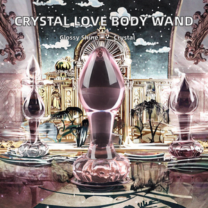 Masajeador Corporal de Cristal Tallado para Mujer, Varita de Cristal Pulido, Arte Popular, Decoración del Hogar, Regalo Artesanal, Modelo Temática Amorosa Hongzhuo GL001 - Product Image 2