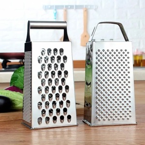 Multifunction Box <b>Grater</b> Stainless Steel 4 Sides Vegetable Cheese Ginger <b>Nutmeg</b> Shredder Potato Vegetable Slicer Cheese Slicer - Product Image 3
