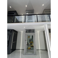 Ascenseur hydraulique moderne en acier inoxydable pour villas résidentielles, hôtels et bureaux, idéal pour l'amélioration des maisons de luxe