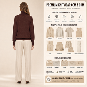 Maglione a Collo Alto in Lana Merino Fine con <span class=keywords><strong>Lurex</strong></span> e Paillettes per Donna - Product Image 3