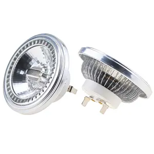 CE rohs PAR38 es111 çift reflektör PAR30 AR111 ızgara led DALI DIM spot ışık cob AR111 15W GU10 G53 dim parça gömme AR111