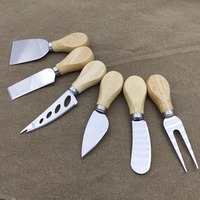 Ensemble de couverts mignons en acier inoxydable SYH617, 3 pièces, écologiques, qualité alimentaire, cuillère et fourchette à fromage