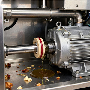 אטמי ציוד לעיבוד מזון, אטם ציר שמן PTFE, מאושר על ידי FDA ו-USDA עבור מכונות ערבוב, מילוי ואריזה - Product Image 2