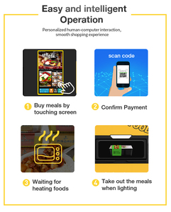 Tcn Hot Food rice Mexico <span class=keywords><strong>burrito</strong></span> Máy bán hàng tự động cho doanh nghiệp trong văn phòng sân bay - Product Image 4