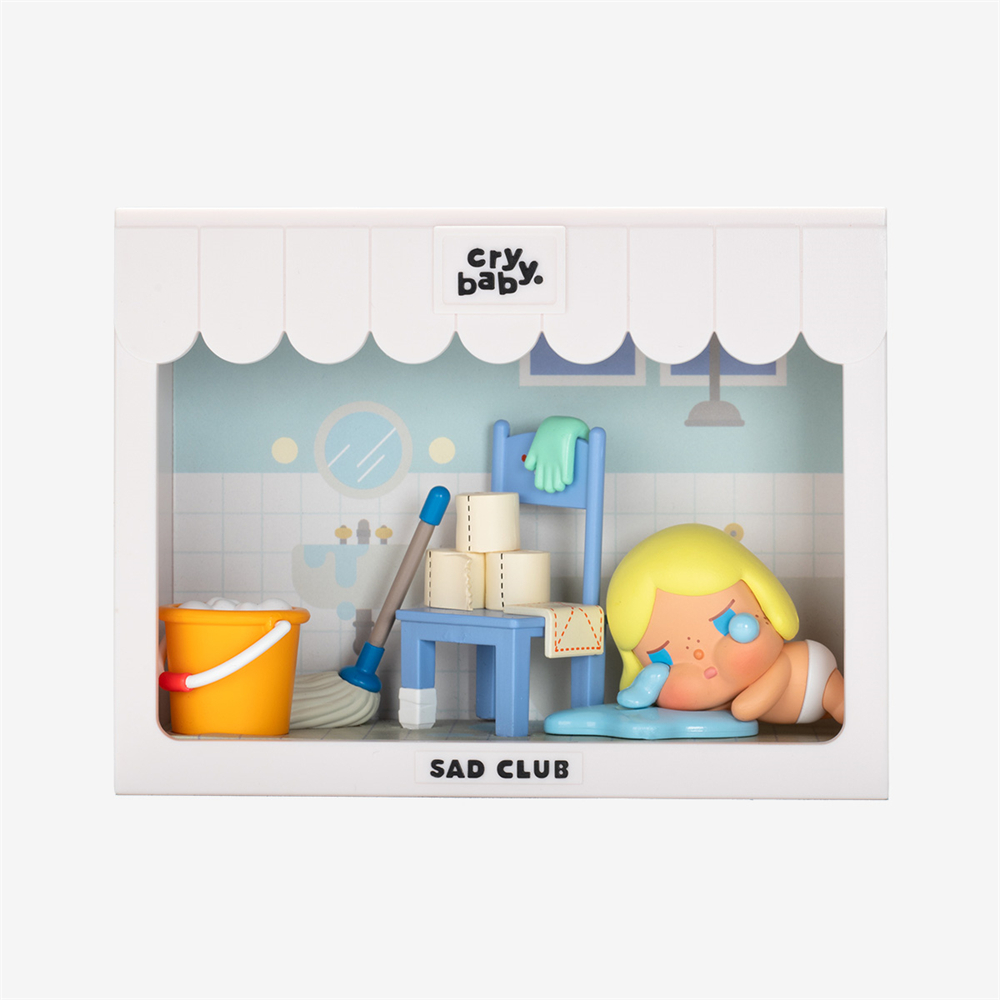 POP MART Crybaby Sad Clubシリーズシーンセットブラインドボックス