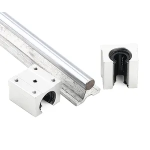 Panduan Linier Slider Sumbu SBR Presisi Silinder dengan Dukungan Aluminium