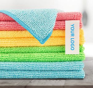 Paños de Cocina de Microfibra Suaves y Súper Absorbentes con Logotipo Personalizado, Secado Rápido, Antimicrobianos, Ecológicos, para Limpieza de Cocina y Automóvil, Marca <span class=keywords><strong>Lenna</strong></span> - Product Image 3