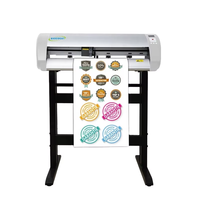 Bascocut 24 pouces capteur optique graphique autocollant traceur de découpe avec moteur pas à pas tout le temps préféré vinyle Cutter