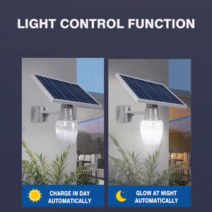 Lampe murale de jardin Offre Spéciale 50w à énergie solaire en forme de pomme coulée sous pression lampe murale extérieure led - Product Image 3