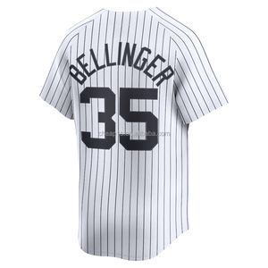 Vente en gros de maillots de <span class=keywords><strong>baseball</strong></span> américains des New York <span class=keywords><strong>Yankees</strong></span> brodés pour hommes # 99 Aaron Judge # 2 Derek Jeter # 45 Gerrit Cole Vêtements de softball - Product Image 5