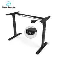 Dechuan – Cadre de bureau réglable en hauteur, table d'ordinateur ergonomique pour le travail debout