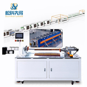 Máquina de apilamiento y prensado de módulos de baterías para línea de ensamblaje de baterías de vehículos guiados por ordenador - Product Image 2