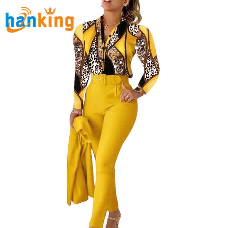 Leopard Print-Yellow