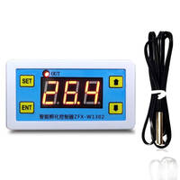 Termostato Digital PID W1302 para Incubadora de Huevos, Controlador de Temperatura para Invernadero y Reptiles
