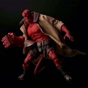 Mille valeurs pratique <span class=keywords><strong>Hellboy</strong></span> Boy 1/12 joints en tissu peuvent déplacer des Figurines de poupée modèle figurines cadeaux - Product Image 5