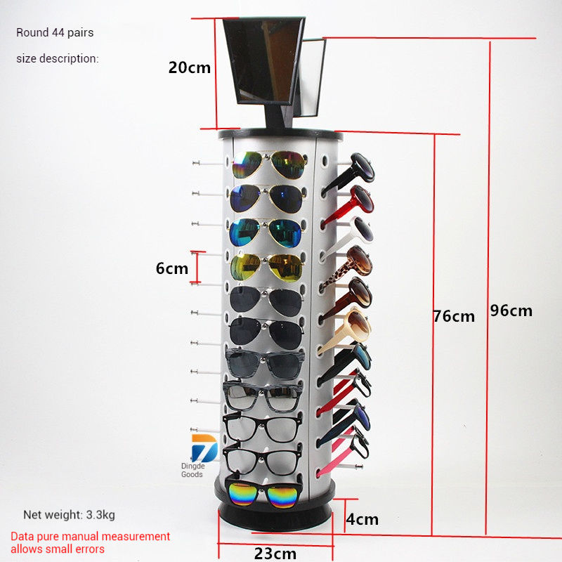 44 paires rondes en argent