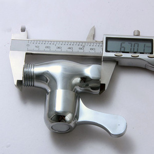 วาล์วปิดน้ำแบบตรง Crane Crown ขนาด 18 มม. ชนิดเกลียวในตัว (FNPT) x ชนิดเกลียวในตัว (FNPT) โครงสร้างแบบมุมฉาก สำหรับท่อน้ำ - Product Image 2