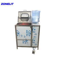 Laveuse semi-automatique pour bouteilles et seaux de 18,9 L, 19 L, 20 L et 5 gallons