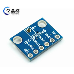 Módulo de Sensor de Sonido con Micrófono Digital MEMS con Interfaz I2S GY-SPH0645LM4H, 3.3V, Montaje en PCB - Product Image 4