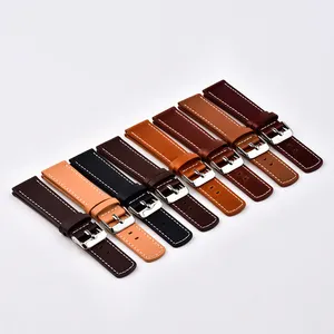 Hot Selling Genuine Leather Watch Band Watch Strap