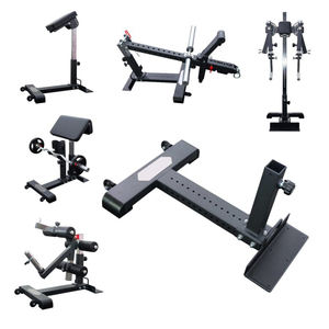 Base d'attache autoportante W1103 en instance de brevet, compatible avec les accessoires 2-en-1 pour extensions et curls des jambes, accessoire pour dips, et accessoire pour exercices Pec Fly - Product Image 1