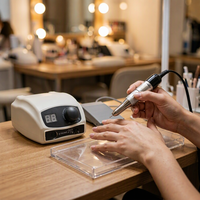 Perceuse à ongles électrique à vitesse réglable STRONG217B 65W 35000RPM Équipement de manucure professionnel pour salon de beauté