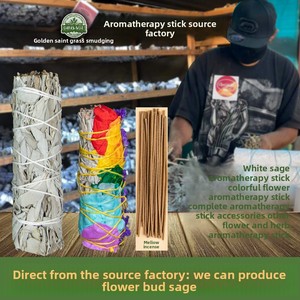 Lot de Cires Aromatiques Artisanales Parfumées à la Sauge Blanche de Californie pour la Purification des Espaces et l'Élimination des Energies Négatives - Product Image 4