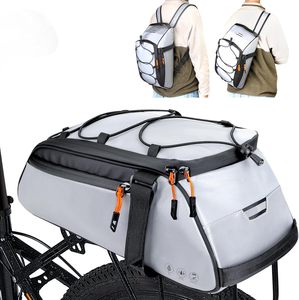 Bolsas de Alforjas Dobles Impermeables para Bicicleta, Bolsa de Sillín de Viaje, Bolsa de Alforjas Impermeable para Bicicleta - Product Image 2