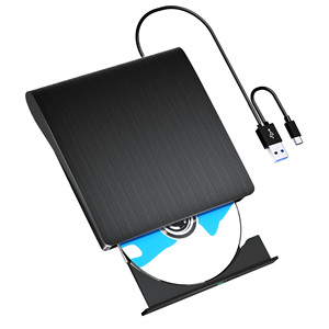 <span class=keywords><strong>Lecteur</strong></span> de CD/<span class=keywords><strong>DVD</strong></span> <span class=keywords><strong>externe</strong></span> pour ordinateur portable, USB 3.0 Type-C <span class=keywords><strong>Lecteur</strong></span>/graveur de CD/<span class=keywords><strong>DVD</strong></span> portable Adaptateur - Product Image 1