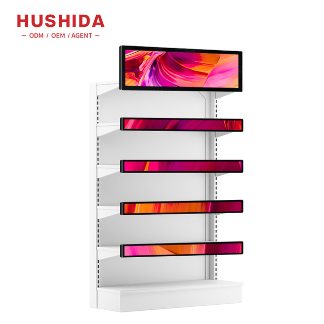 19.5 24 26 28.6 29 34 Inch Ultra-Wide Shelf Screen Wide Monitor Screen Strip Lcd Bar Screen Advertising Display