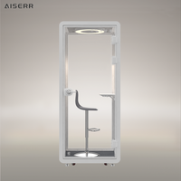Cabine insonorisée efficace pour le coworking, espace de travail partagé, pod de bureau insonorisé, salle de réunion insonorisée flexible
