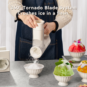 Mini Tritaghiaccio Elettrico Portatile per Casa e Cucina, Macchina per <span class=keywords><strong>Ghiaccio</strong></span> <span class=keywords><strong>Tritato</strong></span> per Frullati - Product Image 3
