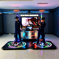 Machine de danse VR interactive tout-en-un pour le divertissement et les combats, équipement de jeu commercial