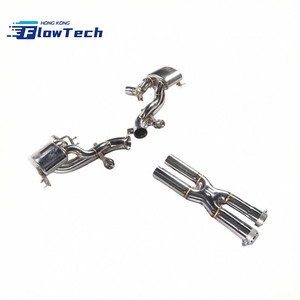 Système d'échappement Catback en acier inoxydable avec tuyau en X et silencieux pour Ferrari GTC4 Lusso 6.3L V12 - Product Image 4