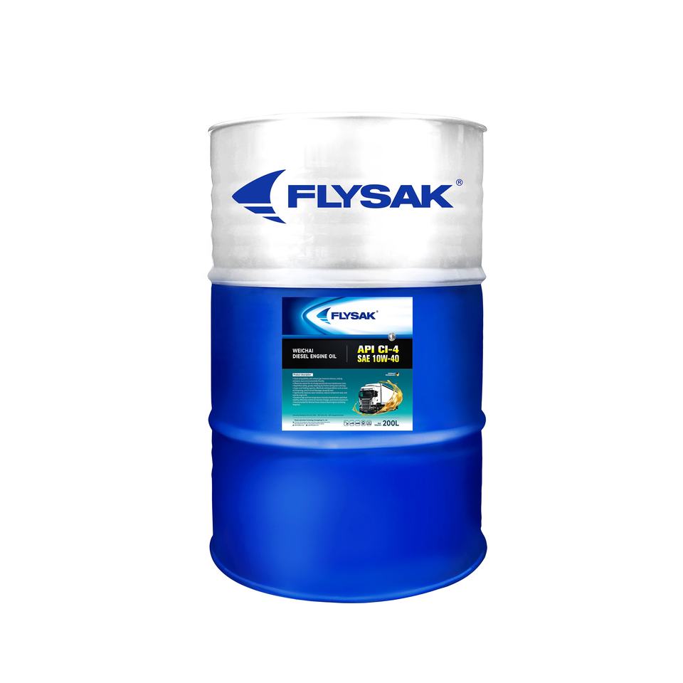 FLYSAK 200L/208L Heavy Duty CI-4 10W40 Diesel Motor Oil
