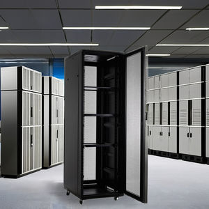 Rack de Servidor de Alta Resistencia de Aleación de Aluminio, Rack de Red de 19 Pulgadas con Ruedas, Gabinete de Servidor de 18U-47U - Product Image 1