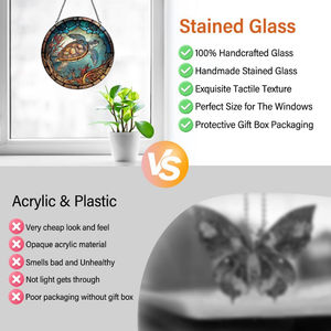 Sea Turtle Wall Home Decor Janela Pendurado Artístico Suncatchers Vitral Sun Catcher - Product Image 4