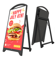 Support d'affichage vidéo LED, Totem d'affichage LED, Écran mobile portable étanche IP65 pour la publicité marketing