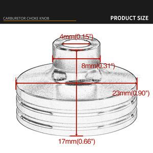 Vis de réglage du carburateur de moto pour Harley Davidson Road King FXST FLST Sports 1989 et plus - Product Image 4
