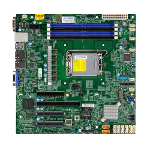 Carte mère de serveur Micro-ATX MBD-X13SCL-F avec socket unique LGA-1700 (SocketV0) Intel C262, prise en charge DDR5, nouvelle livraison rapide, bon prix - Product Image 1